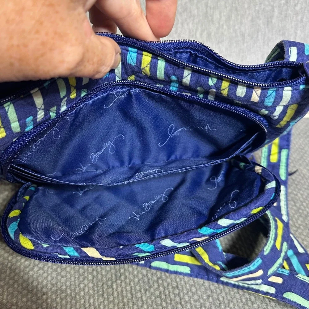 Vera Bradley Retired Katarina Crossbody Bag quilted Cotton Adjustable Strap